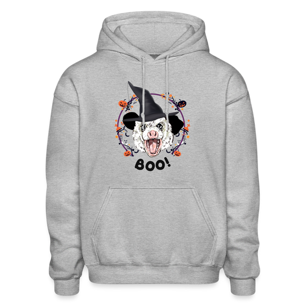 BOO! Adult Hoodie - heather gray