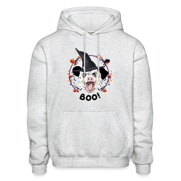 BOO! Adult Hoodie - light heather gray