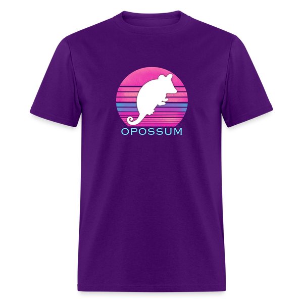 Retropossum Beach Sunset - purple