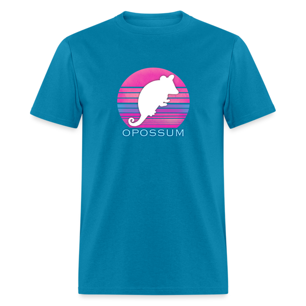 Retropossum Beach Sunset - turquoise