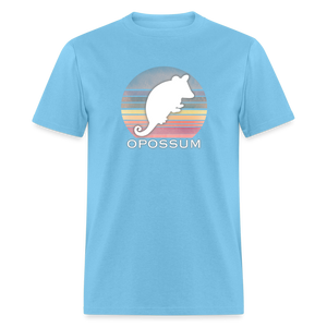 Retropossum Hazy Sunset - aquatic blue